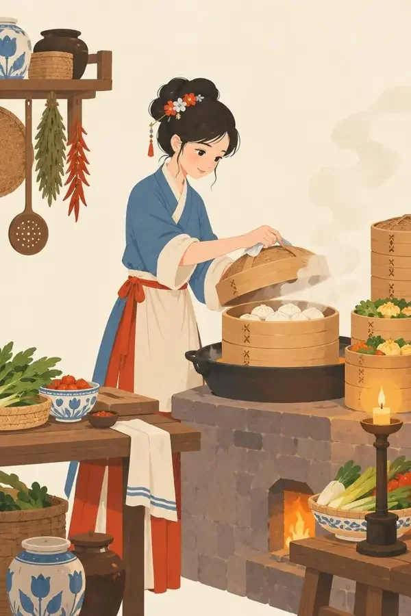 王爷的小厨娘 - 红果魔改 古装类短剧封面