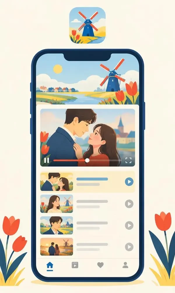 红果魔改APP - 竖屏沉浸式播放 红果魔改客户端播放界面预览